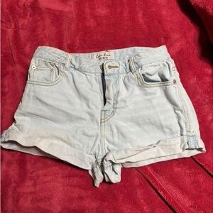 Love Tree Light Blue Jean Shorts